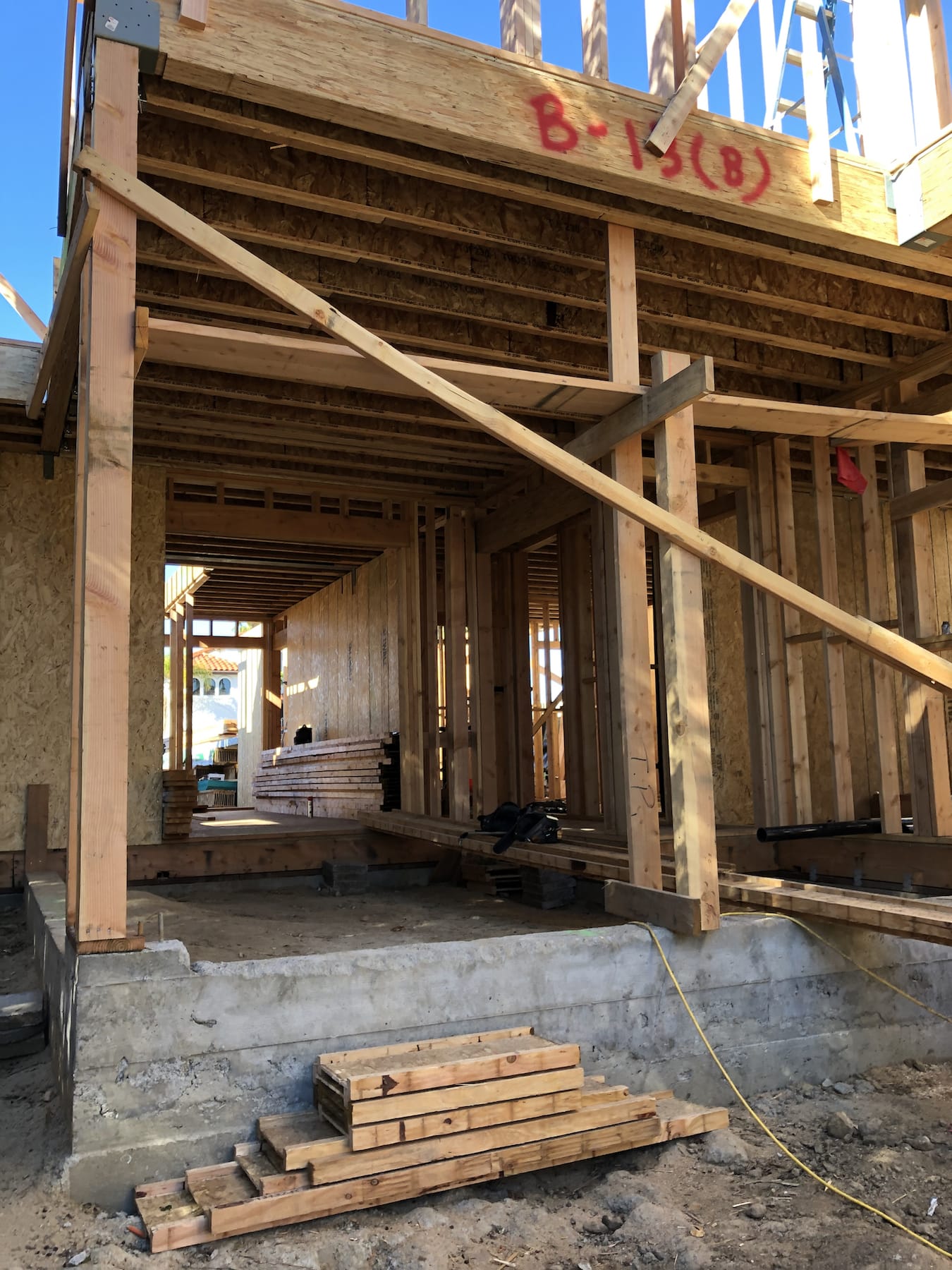 Laminated beam structural design