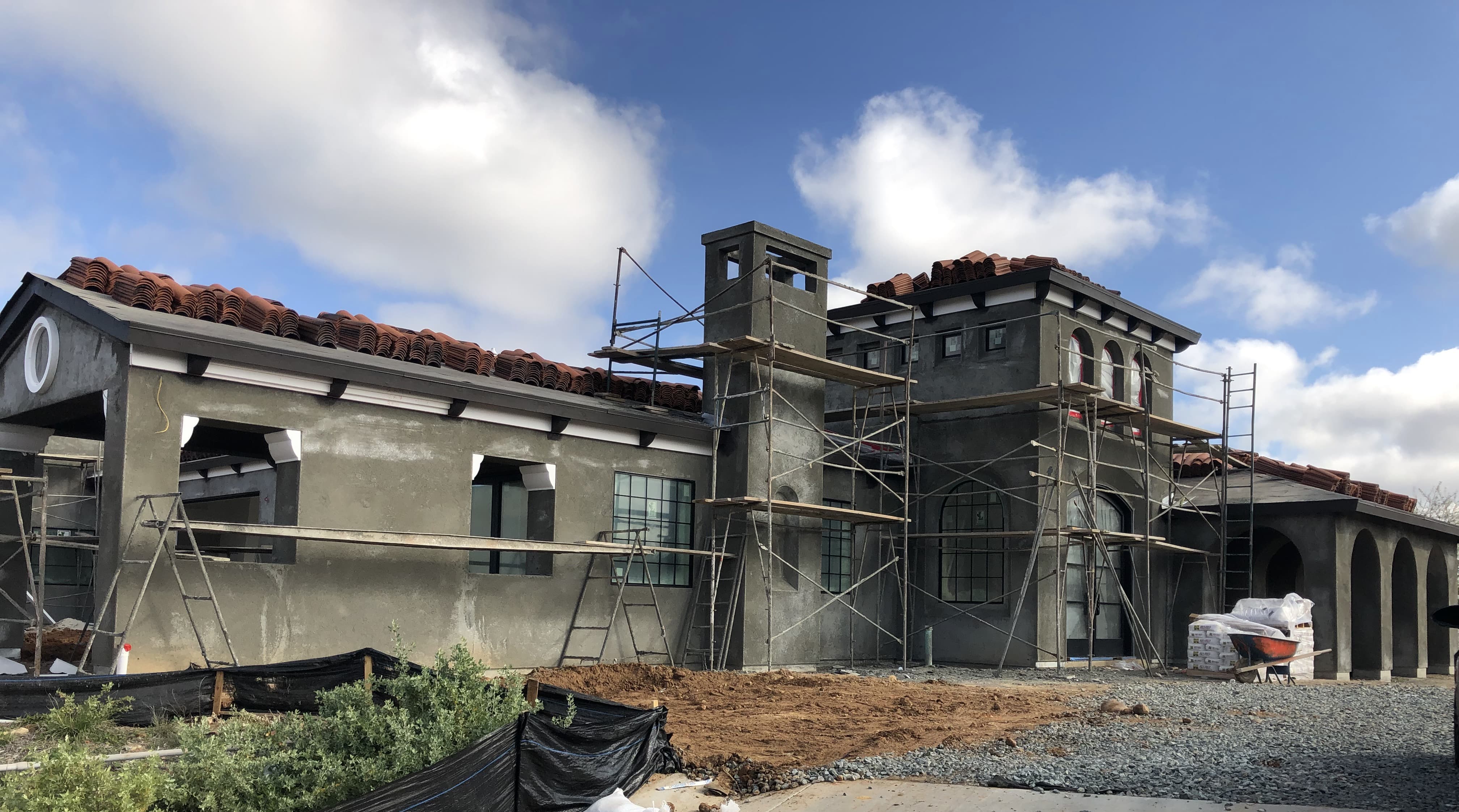 Interior Architectural Entry Tower Design and Framing Plans