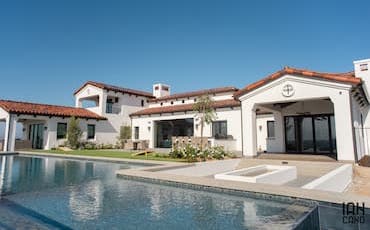 Carmel Valley Highlands in Del Mar Santa Barbara Style New Home Construction